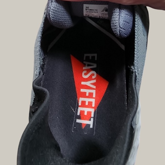 New Balance Fresh Foam 1080v10 Mens Running Shoes Grey Size 13 Comfort Wear - Picture 6 of 7